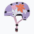 Cască pentru copii UVEX Kid 4 Style flower lilac matte 3