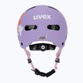 Cască pentru copii UVEX Kid 4 Style flower lilac matte 4