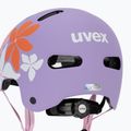 Cască pentru copii UVEX Kid 4 Style flower lilac matte 8