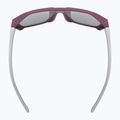 Ochelari de soare pentru copii UVEX Cosmic Jr cranberry/grey matt/mirror silver 4