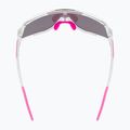 Ochelari de soare UVEX Sequenze clear/mirror pink 5