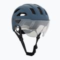 Cască de ciclism UVEX Stride Visor stone blue matt/lite mirror silver