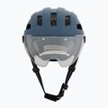 Cască de ciclism UVEX Stride Visor stone blue matt/lite mirror silver 2