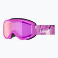 Ochelari de schi pentru copii UVEX Speedy Nova FM S2 pink matt/mirror pink