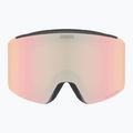 Ochelari de schi UVEX Ignite FM S3 black matt/mirror rose 2