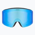 Ochelari de schi UVEX Ignite FM S3 black matt/mirror blue 2