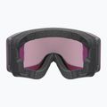 Ochelari de schi UVEX Ignite FM S3 black matt/mirror red 3