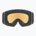 Ochelari de schi pentru copii UVEX Pwdr FM Jr S2 black matt/mirror sapphire 3