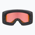 Ochelari de schi UVEX Scenic FM S2 black matt/mirror red 3