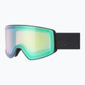 Ochelari de schi UVEX Scenic FM S2 black matt/mirror green