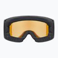 Ochelari de schi UVEX Scenic FM S2 black matt/mirror green 3