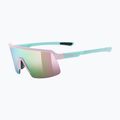 Ochelari de soare pentru copii UVEX Dyrt Jr pink/green matt/mirror pink