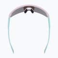 Ochelari de soare pentru copii UVEX Dyrt Jr pink/green matt/mirror pink 4
