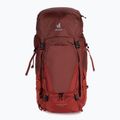 Rucsac de trekking Deuter Futura Air Trek 45 + 10 SL roșu 3402021
