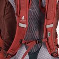 Rucsac de trekking Deuter Futura Air Trek 45 + 10 SL roșu 3402021 5