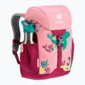 Rusac pentru copii deuter Schmusebär 8 l blossom/raspberry 8