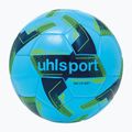 Minge de fotbal uhlsport Lite Soft 350 ice blue/navy/fluo green mărime 5 4