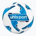 Minge de fotbal uhlsport Lite Soft 350 white/cyan/navy mărime 5 4