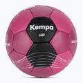 Minge de handbal Kempa Leo burgundia/negru mărime 0