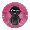 Minge de handbal Kempa Leo burgundia/negru mărime 1