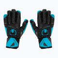 Mănuși de portar Uhlsport Classic Soft Hn Comp negru/albastru/albastru