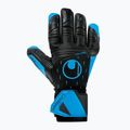 Mănuși de portar Uhlsport Classic Soft Hn Comp negru/albastru/albastru 4