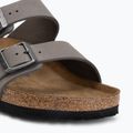 Șlapi BIRKENSTOCK Arizona Soft Footbed Oiled Leather Regular iron 7