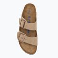 Papuci BIRKENSTOCK Arizona LEOI Narrow tabacco brown 5