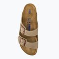 Papuci BIRKENSTOCK Arizona SFB LEOI Narrow tabacco brown 6