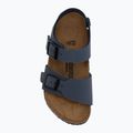 Sandale pentru copii BIRKENSTOCK New York Birkibuc Narrow navy 5