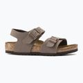 Sandale pentru copii BIRKENSTOCK New York Birkibuc Narrow mocha 2