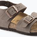 Sandale pentru copii BIRKENSTOCK New York Birkibuc Narrow mocha 6