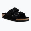 Papuci BIRKENSTOCK Arizona Shearling SL Regular black