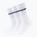 Șosete Skechers Cushioned Long Tennis 3 pairs white