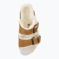 Papuci BIRKENSTOCK Arizona Shearling SL Narrow mink 3