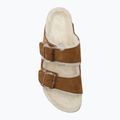 Papuci BIRKENSTOCK Arizona Shearling SL Narrow mink 5