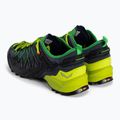 Pantof de abordare Wildfire Edge pentru bărbați Salewa albastru marin/galben 00-0000061346 3