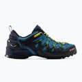 SALEWA Wildfire Edge cizme de trekking pentru bărbați albastru/galben 61346 2