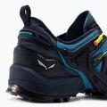 SALEWA Wildfire Edge cizme de trekking pentru bărbați albastru/galben 61346 8