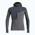 Hanorac de trekking pentru bărbați Salewa Puez 2 Dry Hood FZ gri-negru 00-0000027221 5