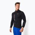 Hanorac de bărbați Salewa Pedroc fleece negru 00-0000027719