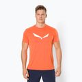 Cămașă de trekking pentru bărbați Salewa Solidlogo Dry orange 00-0000027018
