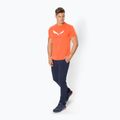 Cămașă de trekking pentru bărbați Salewa Solidlogo Dry orange 00-0000027018 2