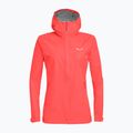Salewa jachetă de ploaie pentru femei Puez Aqua 3 PTX roz 00-0000024546