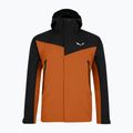 Jachetă de ploaie pentru bărbați Salewa Moiazza GTX-Pac maro/negru 00-0000027910 8