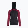 Hanorac cu glugă cu fermoar DYNAFIT pentru femei 24/7 PTC Zip Hoody negru/roz 08-0000071507