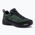 Cizme de drumeție pentru bărbați Salewa Wildfire Leather verde 00-0000061395