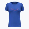 Cămașă de trekking pentru femei Salewa Solid Dry albastru 00-0000027019