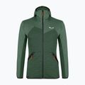 Hanorac bărbătesc Salewa Puez Melange PL FZ Pulover cu glugă verde 00-0000027386