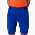 Pantaloni scurți de drumeție pentru femei Salewa Pedroc Cargo 3 albastru 00-0000027728